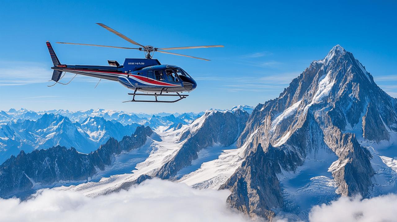 Reserva tu Vol en helicoptere au-dessus du Mont-Blanc: Una experiencia inolvidable a no manquer con las empresas más seguras de Chamonix