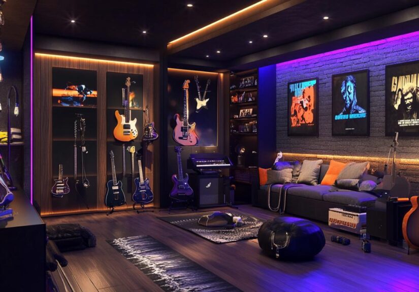 Ideas de decoración para amantes del rock: transforma tu espacio con estilo