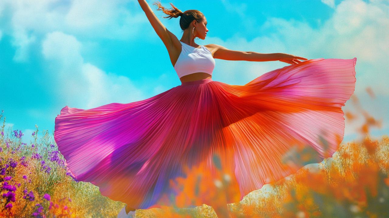 Descubre ofertas de moda en línea con faldas largas plisadas