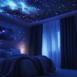 guía para la instalación de techos estrellados con fibra óptica en dormitorios relajantes