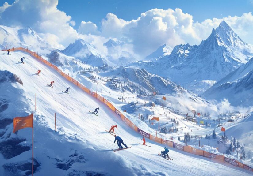 Hacer boardercross en Valmorel: Descubre las diferencias con el freestyle y el freeride en los Alpes