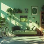 ideas para decorar interiores verdes que transformarán la decoración de la casa