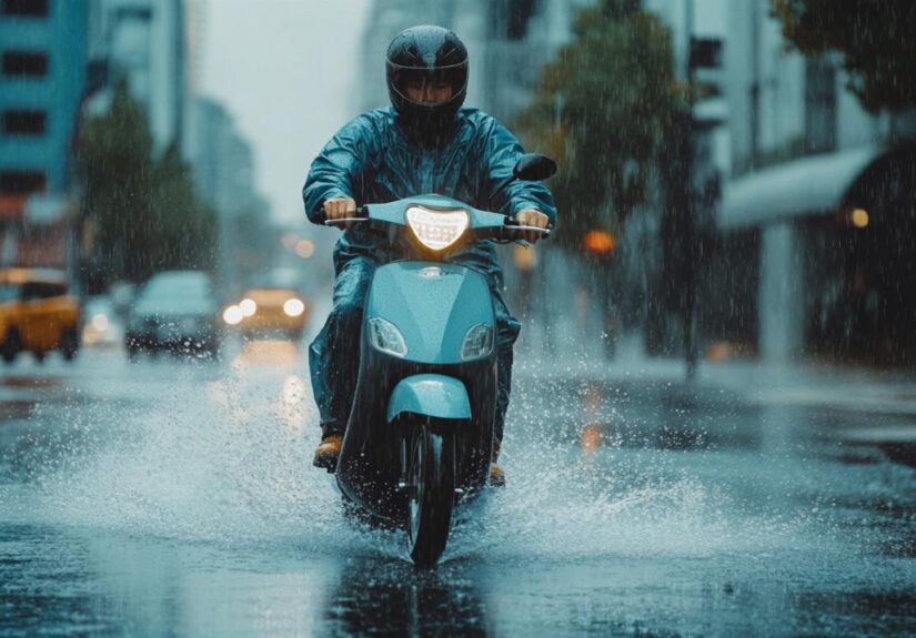 Consejos esenciales para andar en patinete bajo la lluvia sin comprometer tu seguridad